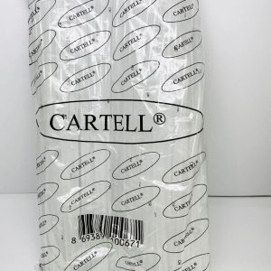 Cartell Şeffaf İnce Silikon Mumu 1 kg 80 Adet